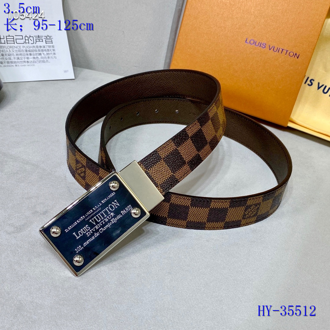 LV Belts 3.5 cm Width 060